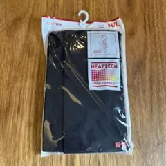 ユニクロ　ヒートテック HEATTECH タイツ 着圧サポート ブラック M/L