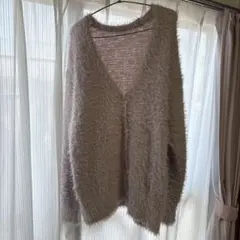 R*k様 【ナイスクラップ】ファーニットカーディガン