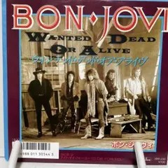 BON JOVI WANTED DEAD OR ALIVE シングルレコード