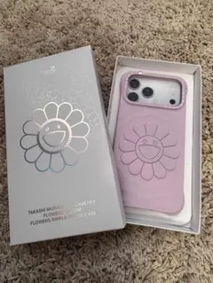 iPhone 17ProMax Takashi Murakami 花デザイン