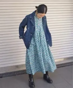 ジャーナルスタンダード ラックス リバティブーケ ampleプルワンピース　美品