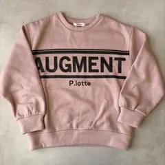 PINK-latte ピンクラテ 裏起毛 トレーナー ピンク XS 150