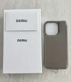DEMIU iPhone14pro ケース エトゥープ