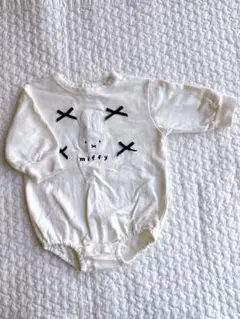 ミッフィー ロンパース 70 モノトーン 男女OK おしゃれ♥