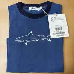 新品未使用 デッサン シャーク柄 Tシャツ 100㎝