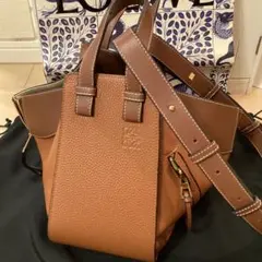 LOEWE ハンモックバッグ スモール ブラウン　タンのサムネイル