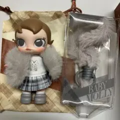 POPMART BABY MOLLY Winter Fit Check グレー