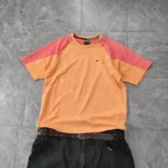 nike orange pink t-shirt 00s tech
