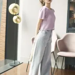 Proportion body dressing デニム　ワイドパンツのサムネイル