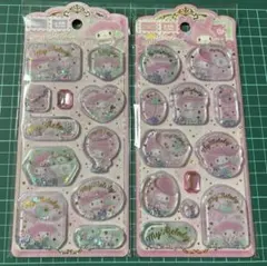 マイメロディ ウォーターシール 2枚セット 送料込