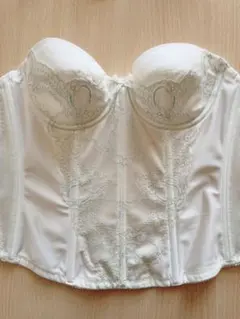 【ブライダルインナー】ピュアビスチェ（C65）パット付き