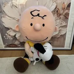 チャーリーブラウン USJ 限定ぬいぐるみスヌーピー付 タグ付き　ユニバ