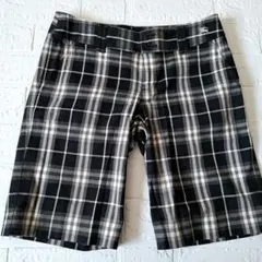バーバリー　ブルーレーベル　半ズボン　 チェック柄