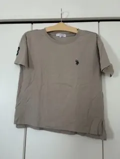 U.S.POLO ポロ　ベージュ半袖Tシャツ