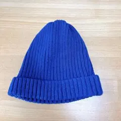 H&M DIVIDED ニット帽 ブルー ビーニー レディース メンズのサムネイル