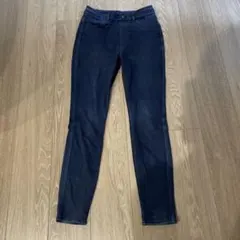 ユニクロ・ヒートテック　ウルトラストレッチレギンスパンツ・Lサイズ デニム