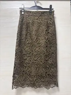 EMMEL REFINES膝下丈タイトスカートのサムネイル