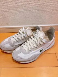 カ*ん様 Lacoste スニーカー ホワイト/グレー