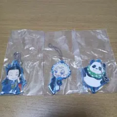 呪術廻戦ラバーストラップセット 3種(夏油傑、狗巻棘、パンダ)