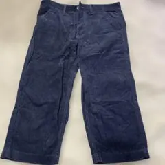 Gap 1969 ネイビースリムフィット コーデュロイストレートパンツ　S