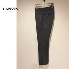 イタリア製 LANVIN グレンチェック ツイード スラックス / ランバンのサムネイル