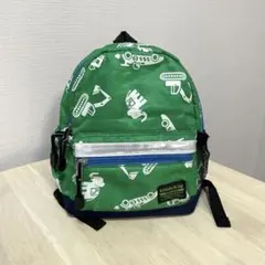 クレードスコープ キッズリュック 働く車 ゾウ 総柄【ネームタグ未記入】のサムネイル