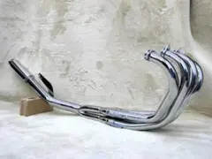トリプルAレース管　メッキ　ガニマタ　バリオス２５０ 1型/マフラーZR250Aのサムネイル