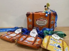 バケーションパッケージ　ポップコーンケース、パスケースセット