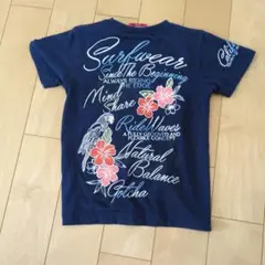 Gotcha キッズ Tシャツ 110cm ネイビーのサムネイル