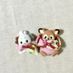 シルバニアファミリー キラキラくじ アザラシの赤ちゃん シカの赤ちゃん