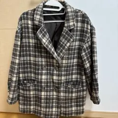 チェック　ジャケット　アウター