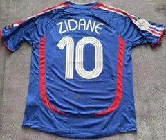 正規品】ジダン フランス代表 2002 日韓W杯 O adidas 10番 - メルカリ