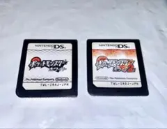 DSソフト　ポケットモンスター　ホワイト　ホワイト2 中古品　2点セット