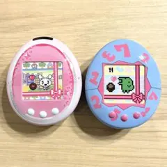 【未開封】たまごっちチョコ缶 ラブリっち くちぱっち　2点セット