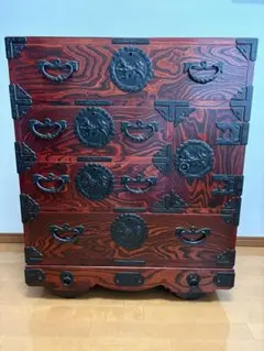 GR66 岩谷堂 箪笥 帳簿 時代 タンス サイドボード タンス 飾り棚/T6