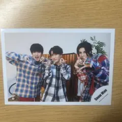 SnowMan 深澤辰哉、渡辺翔太、ラウール　公式写真