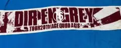 DIR EN GREY ディルアングレイ ツアーグッズ マフラータオル⑯