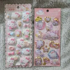 ハローキティ もちもちマシュマロシール キラキラカプセルシール サンリオ