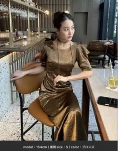ANDRÉSD アンドレスド pearl glow satin dressのサムネイル