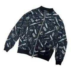 【美品】travas tokyo 総柄　刃物　ブルゾン　スカジャンのサムネイル