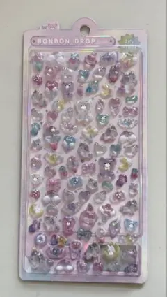 【正規品】ボンボンドロップシール ミニ／ゆめいろボンボン