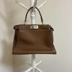 Jamu ジャムゥ カミラ ピーカブー 2way ハンドバッグ ターンロック М
