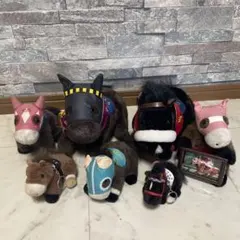 サラブレッドコレクション ヒシミラクル ぬいぐるみ 競馬 馬 - メルカリ