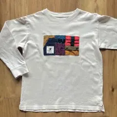 gro キッズ 長袖Tシャツ ロンT ホワイト　ポケットデザイン　130