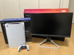 PS5本体付属品一式、BenQゲーミングモニターセット