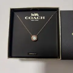 COACH クリスタル付きネックレス - メルカリ