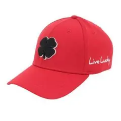 【新品】ブラッククローバー ゴルフキャップ S/M レッド Live Luckyのサムネイル