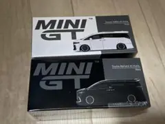 MINIGT 1/64 トヨタ アルファード ヴェルファイア40 2台セット - メルカリ