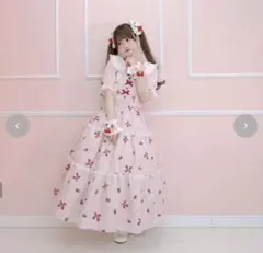 完売品】まゆろん×majoretty いちご柄 JSK ピンク - メルカリ