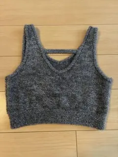 【DISCOAT】ラメフェザーヤーンキャミ